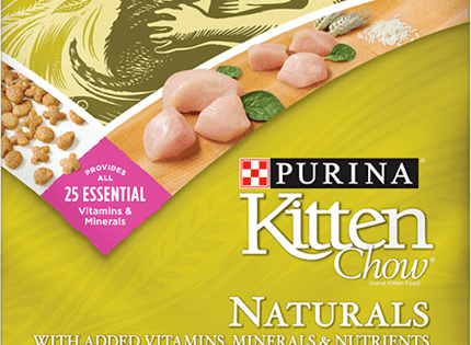 Purina Cat Chow Kitten Chow Naturals Kitten Food